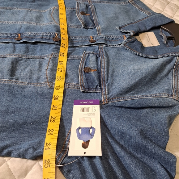 Social Standard by Sanctuary XXL Denim Jean Jacket - Picture 8 of 12